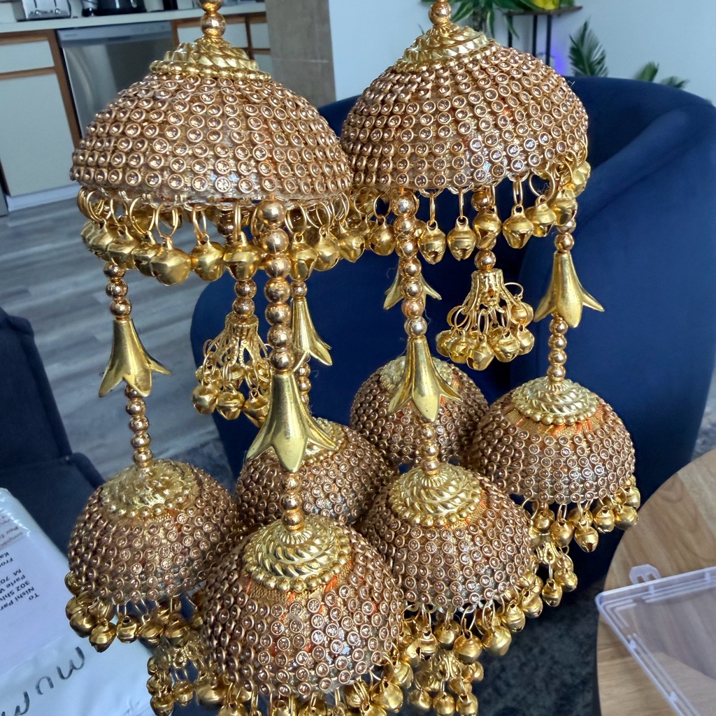 Decorative Gold Hanging Kalira One Pc 20$